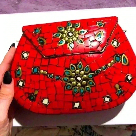 Ramla Handbags - RAMLA Mosaic Bag New and Sealed Hand Made in Morocco